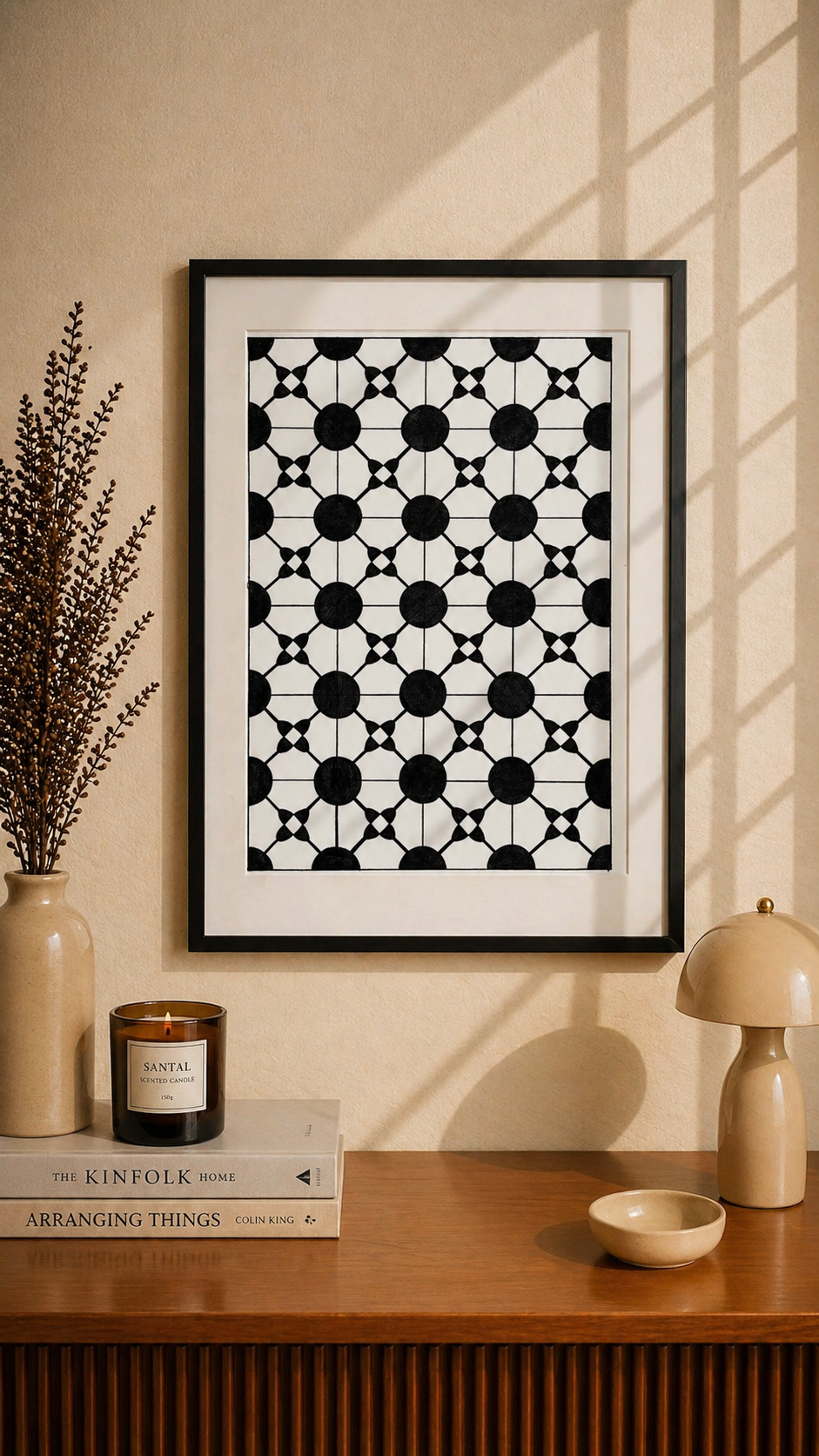 Hand Drawn Geometrical Doodling Art on Cartridge Paper- No Frame (Size A4 & A3)