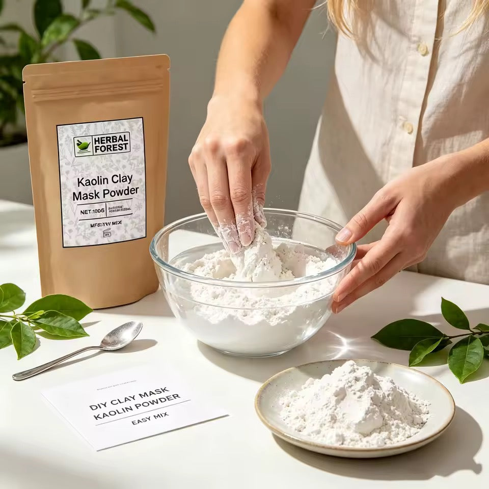 Organic Kaolin Mask Powder for Beauty (100 grams)
