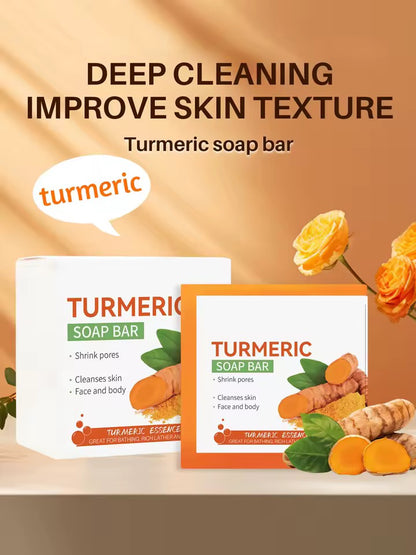 Organic Hand Made Turmeric Brightening Skincare Soap