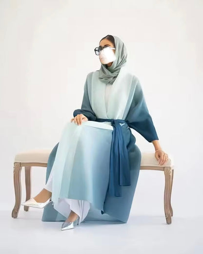 Timeless Abaya Pleated Style Dubai Viral Abaya