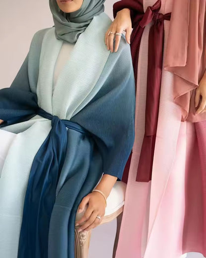 Timeless Abaya Pleated Style Dubai Viral Abaya