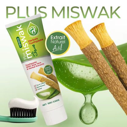 Miswak Herbal Toothpaste Organic Oral Care