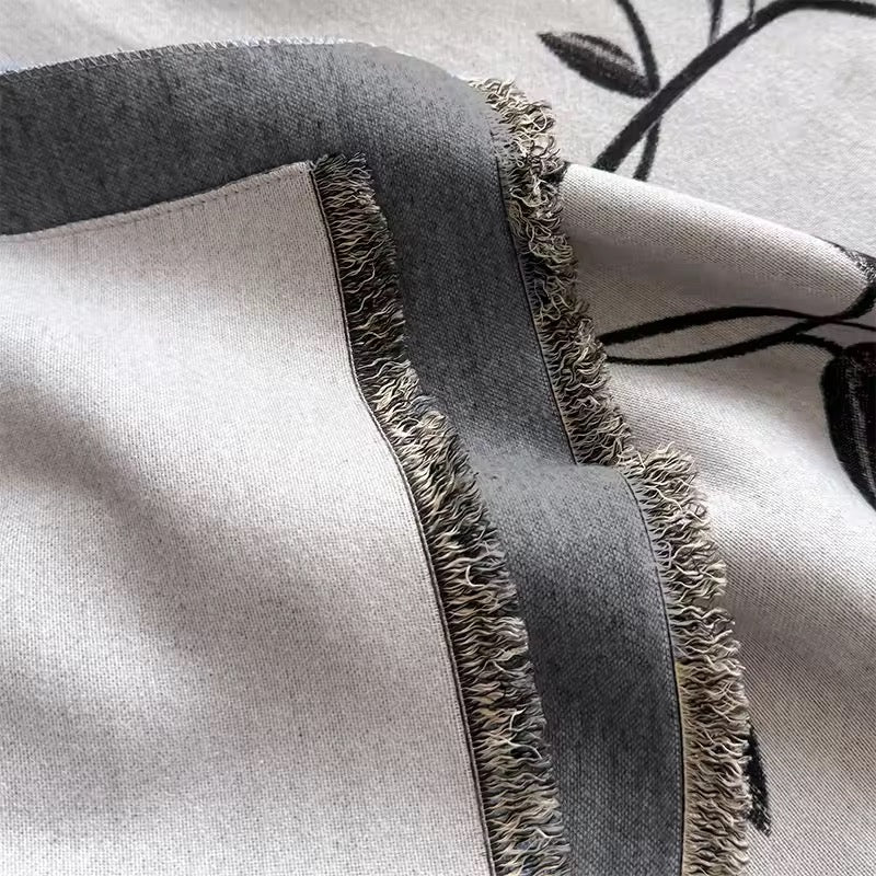 Cashmere Scarf for Women - Double Sided Print