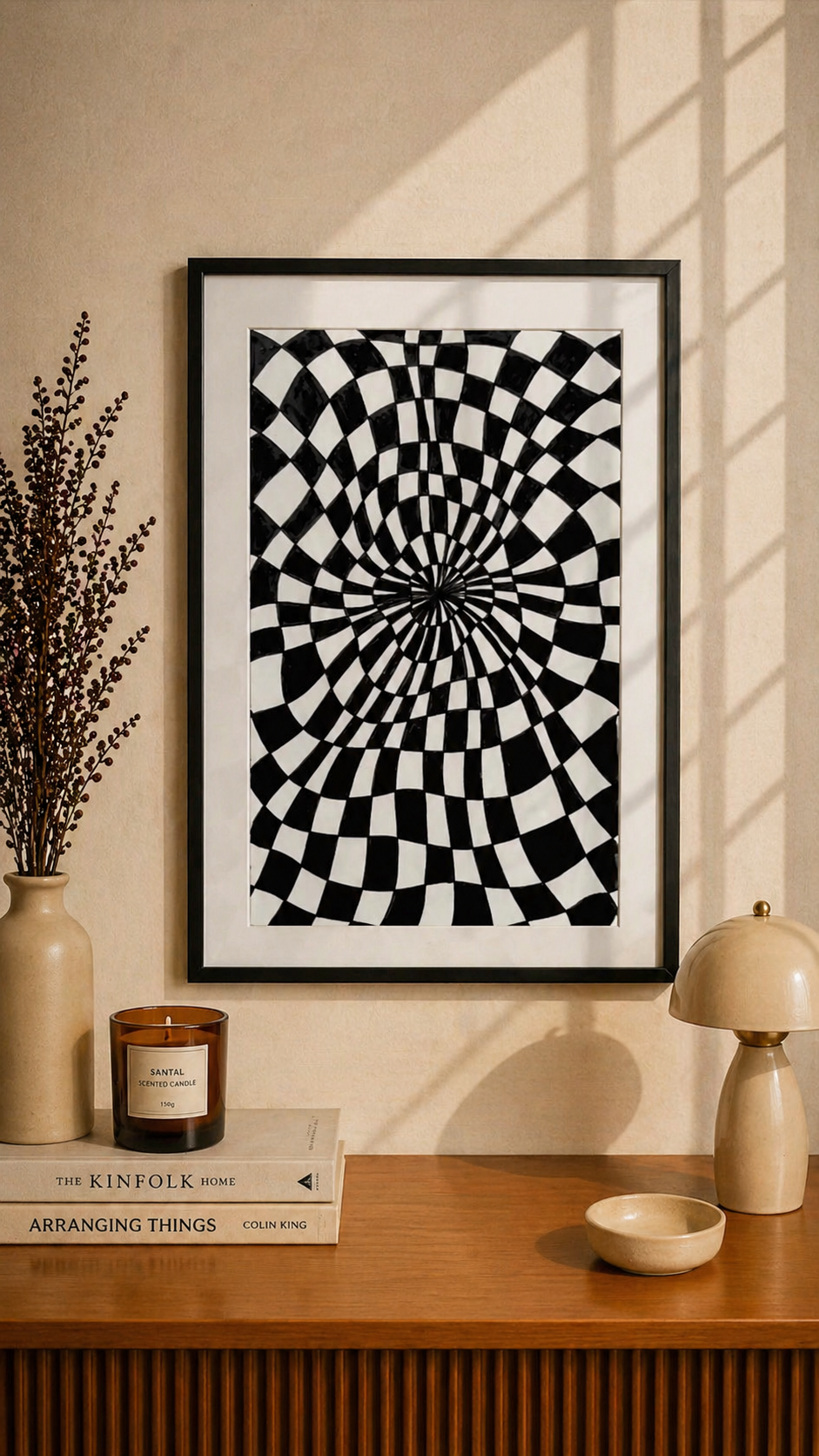 Hand Drawn Geometrical Doodling Art on Cartridge Paper- No Frame (Size A4 & A3)